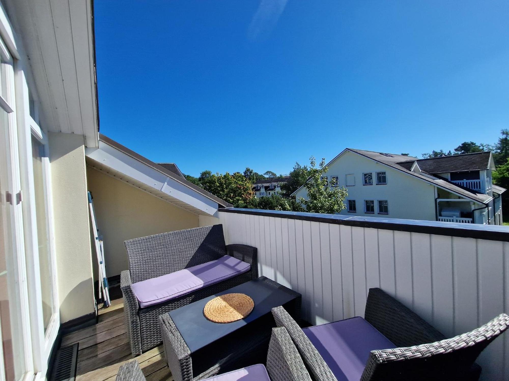 Duenenpark Binz - Komfortplus Ferienwohnung Mit 1 Schlafzimmer Und Balkon Im Dachgeschoss 231 ภายนอก รูปภาพ